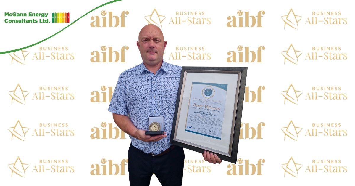 Congratulations to Barry McGann, MD of McGann Energy Consultants - Business All-Star Energy Industry Business Person of the Year 2025