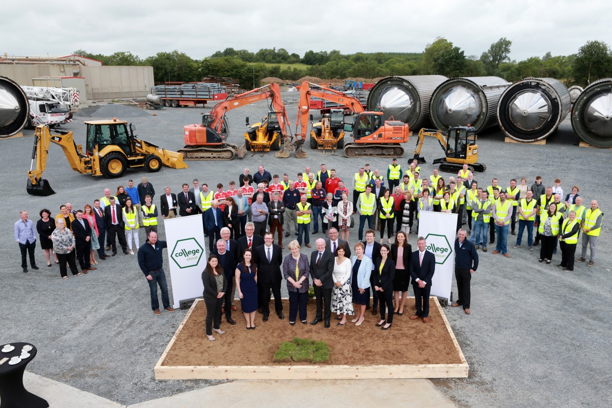 Congratulations to College Group as CEO John Gilroy and Minister Humphreys turned the sod on €10m Biofuel Facility in North County Meath