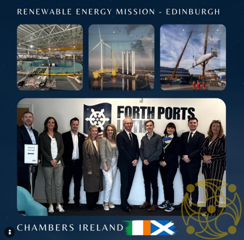 Ireland-Scotland Energy Mission - Chambers Ireland visit Edinburgh