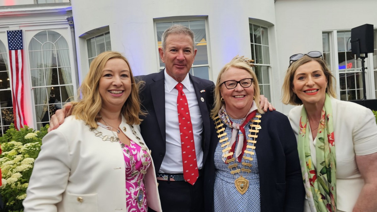 County Meath Chamber attend US Independence Day Celebration with US Ambassador