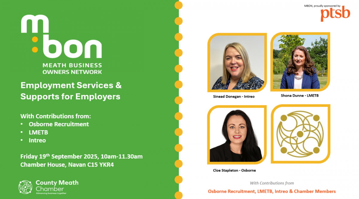 Fiona Rafter Meath Women in Biz & Tech Summer Social 27th August 2026 - County Meath ...