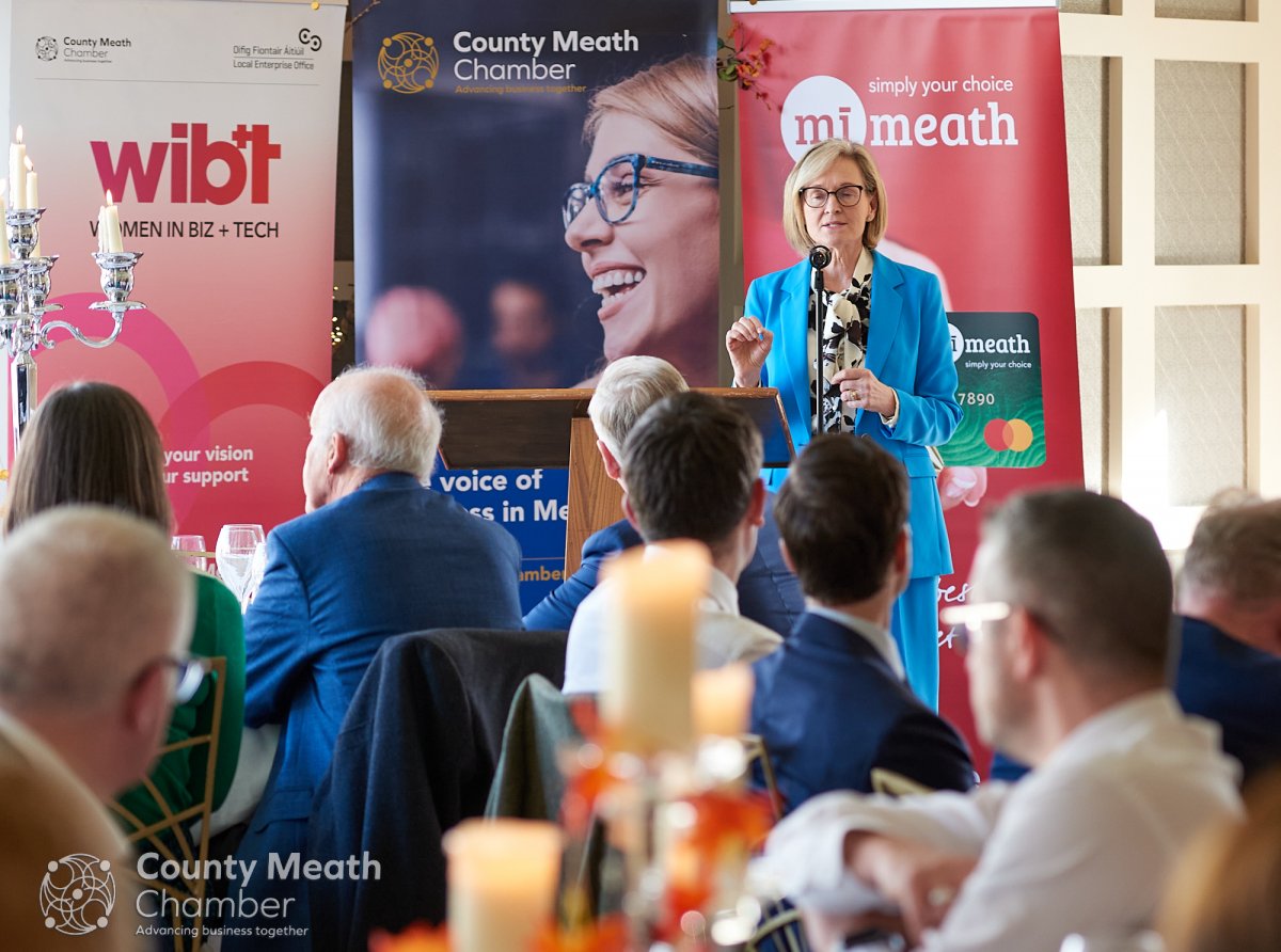 Commissioner Mairead McGuinness Guest Speaker at the County Meath Chamber Presidents Luncheon