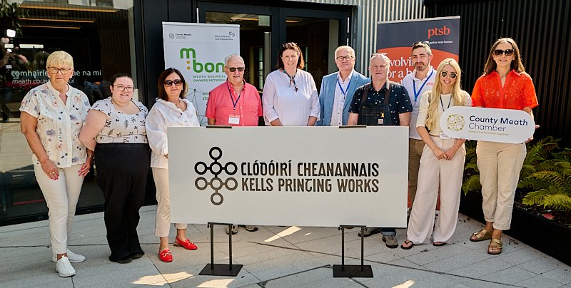 Meath Business Owners Network Visits Newly Opened Kells Printing Works