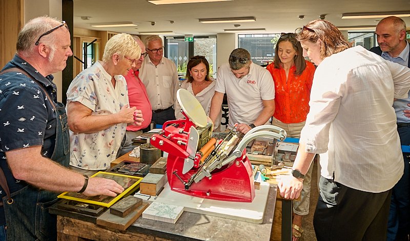 Meath Business Owners Network Visits Newly Opened Kells Printing Works