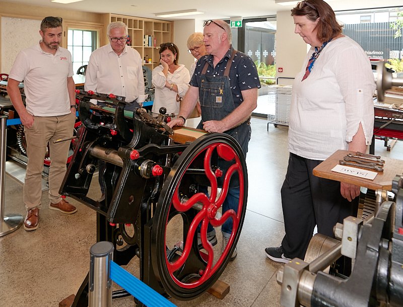 Meath Business Owners Network Visits Newly Opened Kells Printing Works