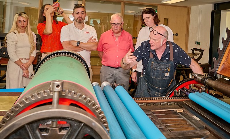 Meath Business Owners Network Visits Newly Opened Kells Printing Works