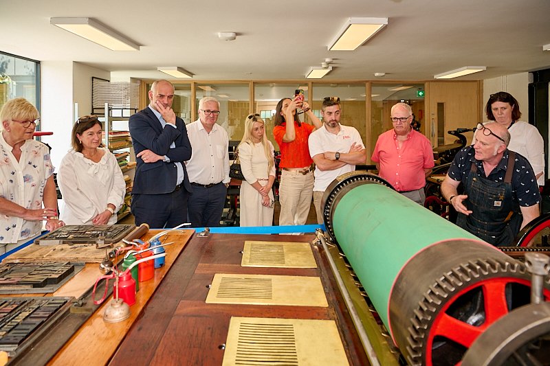 Meath Business Owners Network Visits Newly Opened Kells Printing Works