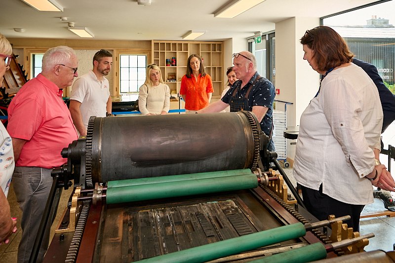 Meath Business Owners Network Visits Newly Opened Kells Printing Works