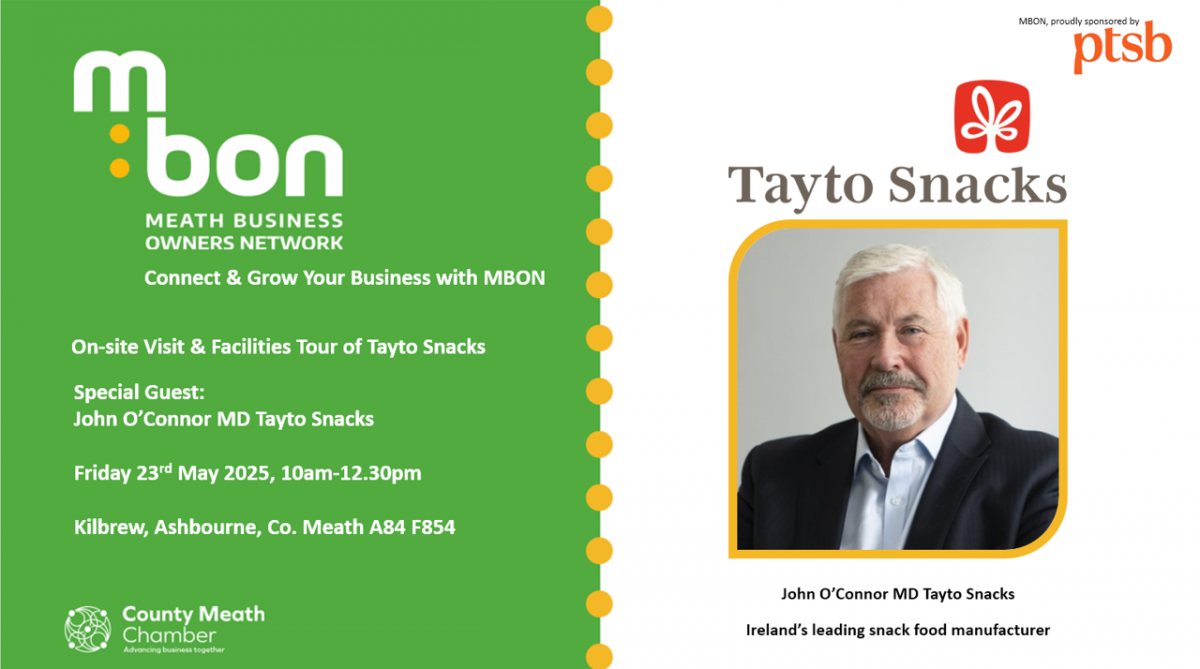 Tatyo Snacks - Chamber Onsite Visit, Full Facilities & Meeting with John O'Connor MD Tayto Snacks.