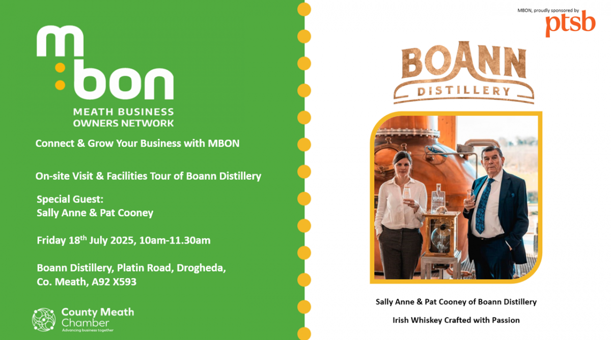 Thank you to Boann Distillery for a very memorable July MBON Gathering